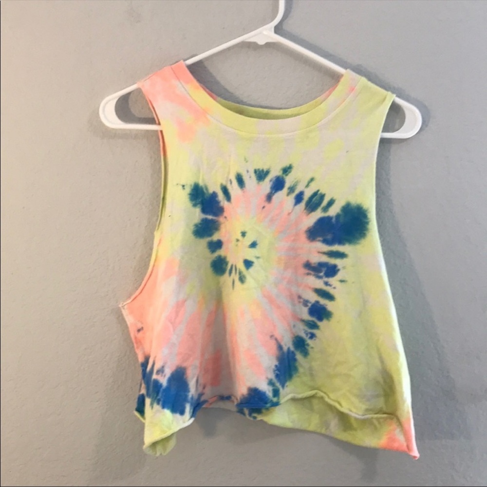 Urban outfitters tye dye crop tank